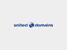 United Domains erregistratzailearen webgunera doan esteka