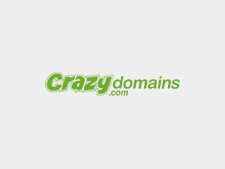 Crazy Domains erregistratzailearen webgunera doan esteka